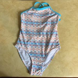 NWT Snapper Rock One-Piece Nirvana Print Swimsuit
